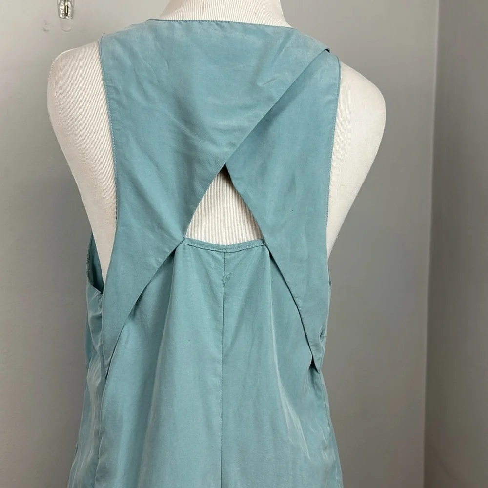 Calvin Klein Dusty Blue Sleeveless Shift Dress